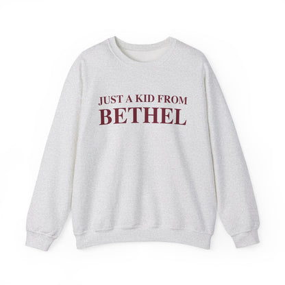 Just a kid from Bethel Unisex Heavy Blend™ Crewneck Sweatshirt