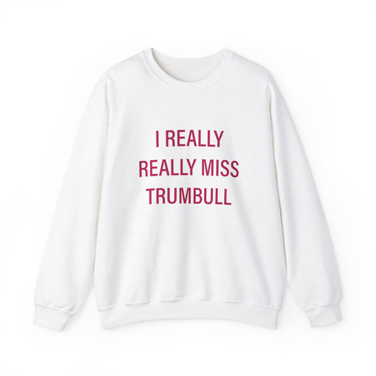 I Really Really Miss Trumbull Unisex Heavy Blend™ Crewneck Sweatshirt