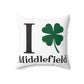 I Clover Middlefield Spun Polyester Square Pillow