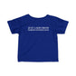 Just a kid from Stonington Infant Fine Jersey T-Shirt