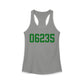 06235 Chaplin Connecticut Zip Code Women's Ideal Racerback Tank Top