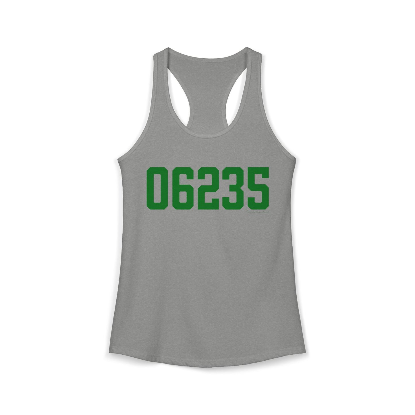06235 Chaplin Connecticut Zip Code Women's Ideal Racerback Tank Top