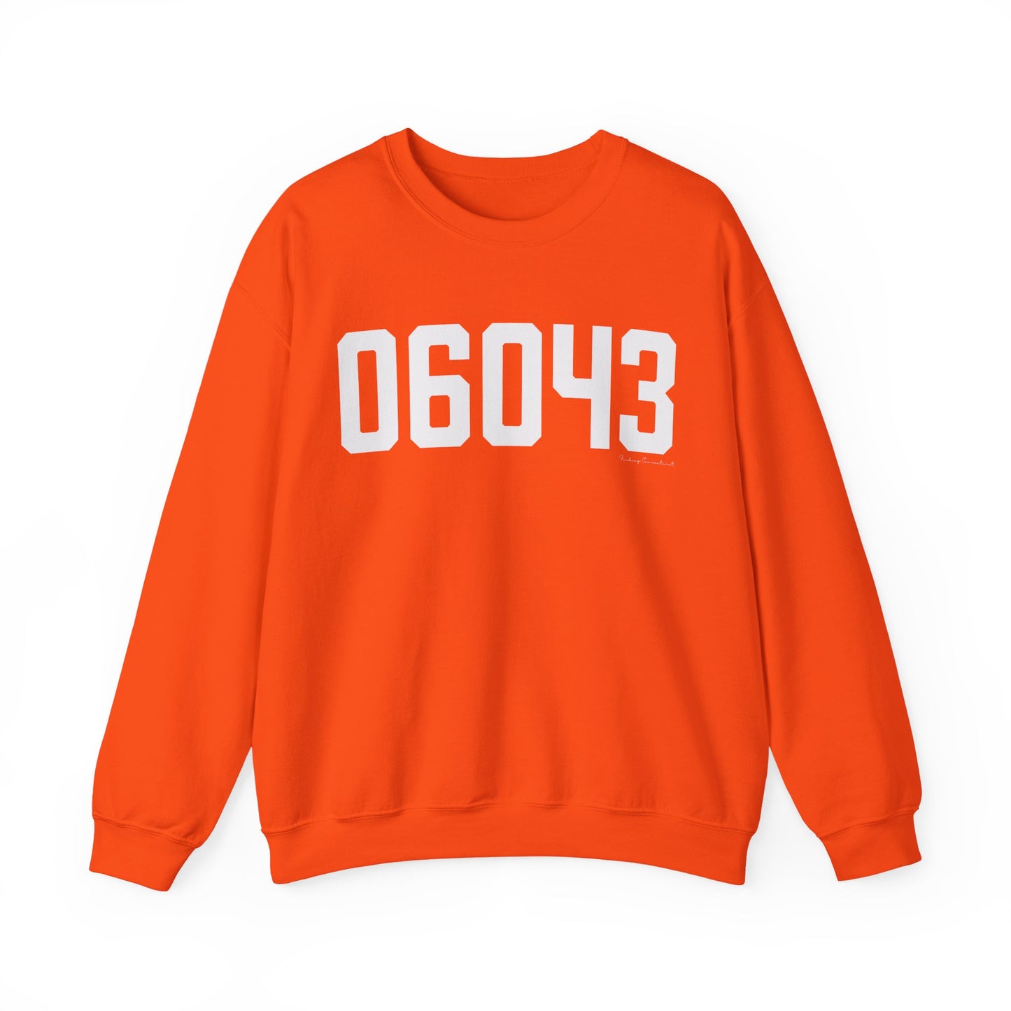 06043 Bolton CT Zip Code Unisex Heavy Blend™ Crewneck Sweatshirt