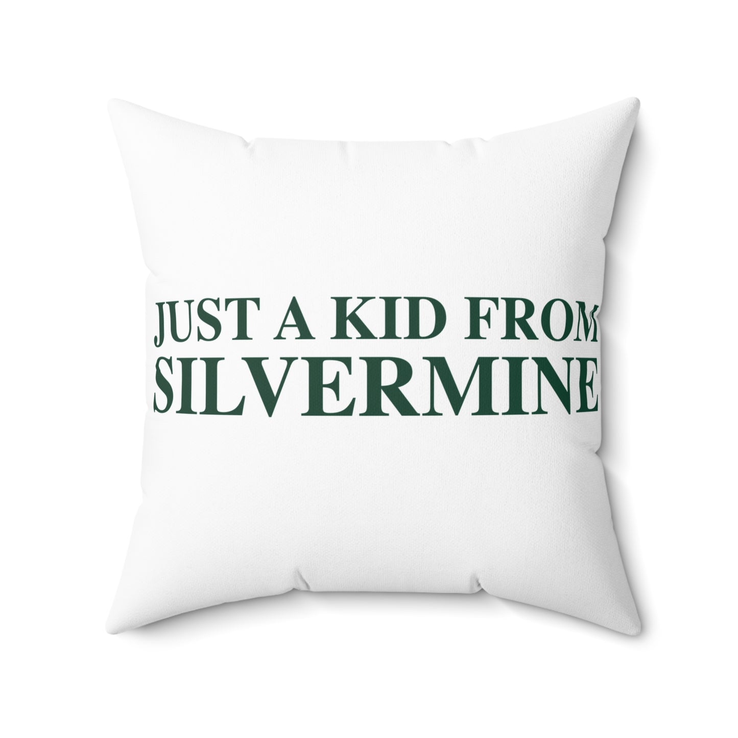 I Really Really Miss Silvermine Spun Polyester Square Pillow
