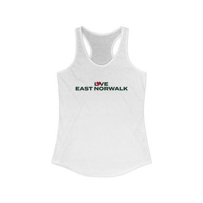 Love East Norwalk Women's Ideal Racerback Tank Top
