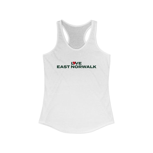 Love East Norwalk Women's Ideal Racerback Tank Top