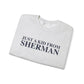 Just a kid from Sherman Unisex Heavy Blend™ Crewneck Sweatshirt
