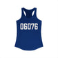06076 Union CT Zip Code Women's Ideal Racerback Tank Top