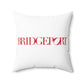 41 Tilt Bridgeport Spun Polyester Square Pillow