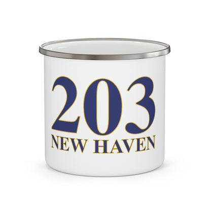 203 New Haven Enamel Camping Mug