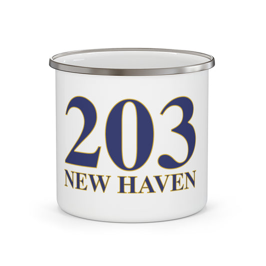 203 New Haven Enamel Camping Mug