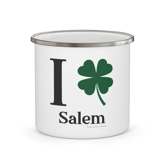 I Clover Salem Enamel Camping Mug