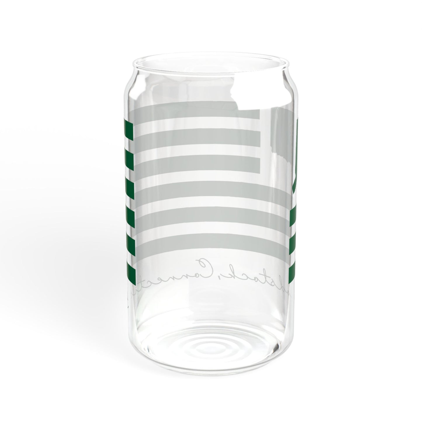 Woodstock Connecticut St. Patrick’s Day Flag Sipper Glass, 16oz