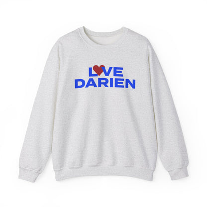 Love Darien Unisex Heavy Blend™ Crewneck Sweatshirt