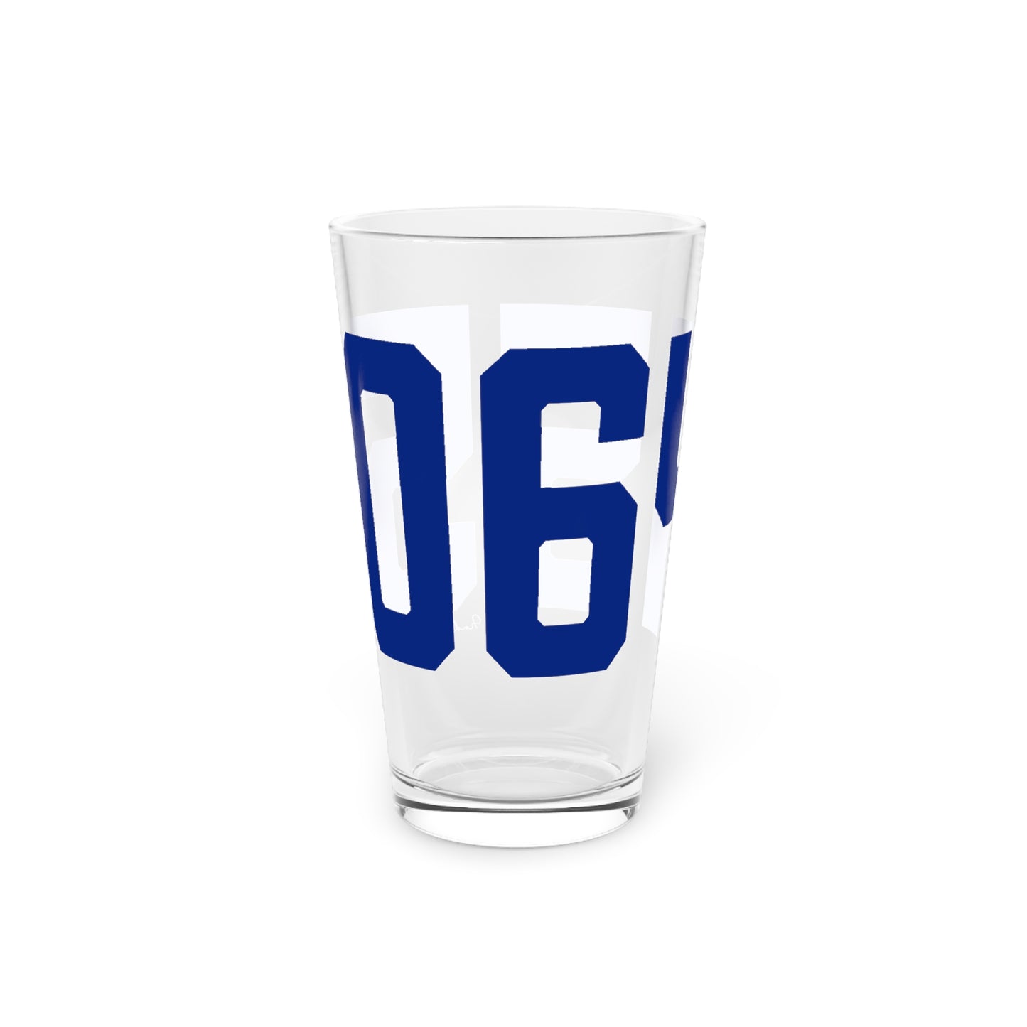 06455 Middlefield Connecticut Zip Code Pint Glass, 16oz
