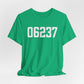 06237 Columbia CT Zip Code Unisex Jersey Short Sleeve T-Shirt