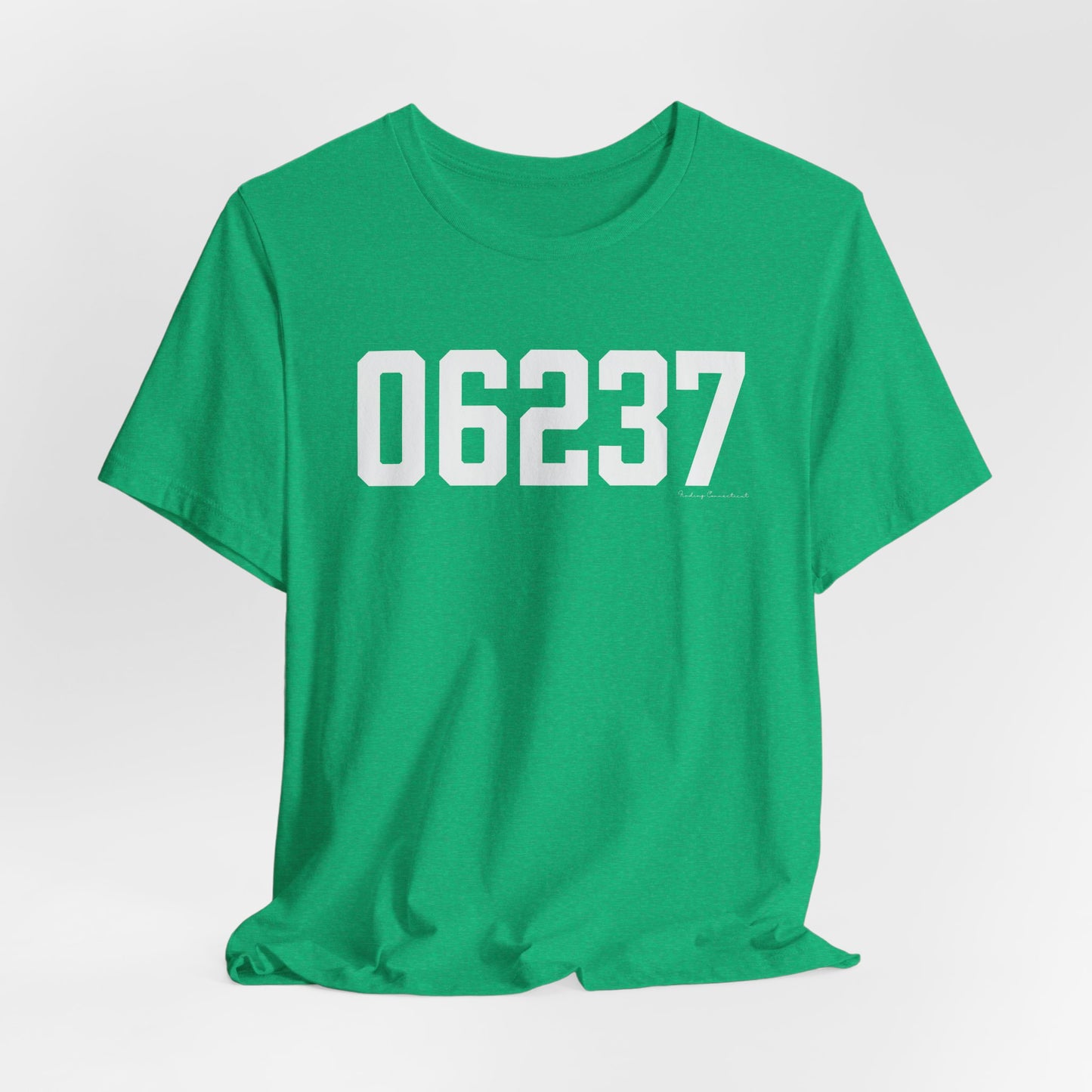 06237 Columbia CT Zip Code Unisex Jersey Short Sleeve T-Shirt