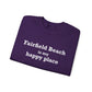 Fairfield Beach is My Happy Place Unisex Heavy Blend™ Crewneck Sweatshirt