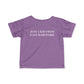 Just a kid from East Hartford Infant Fine Jersey T-Shirt