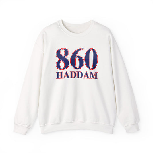 860 Haddam Red White & Blue Unisex Heavy Blend™ Crewneck Sweatshirt