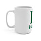 I Clover Haddam Mug 15oz