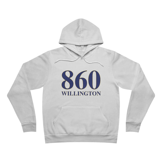 860 Willington Unisex Sponge Fleece Pullover Hoodie