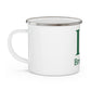 I Clover Branford Enamel Camping Mug