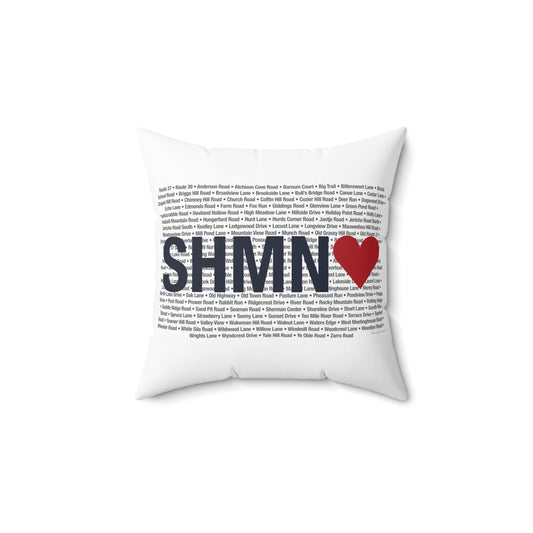 Sherman Love Spun Polyester Square Pillow