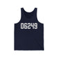 06249 Lebanon CT Zip Code Unisex Jersey Tank Top