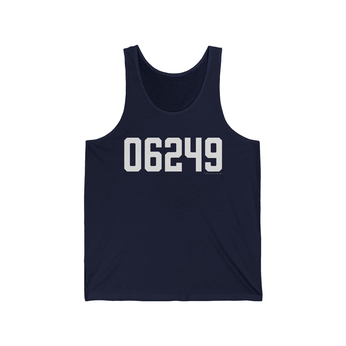 06249 Lebanon CT Zip Code Unisex Jersey Tank Top