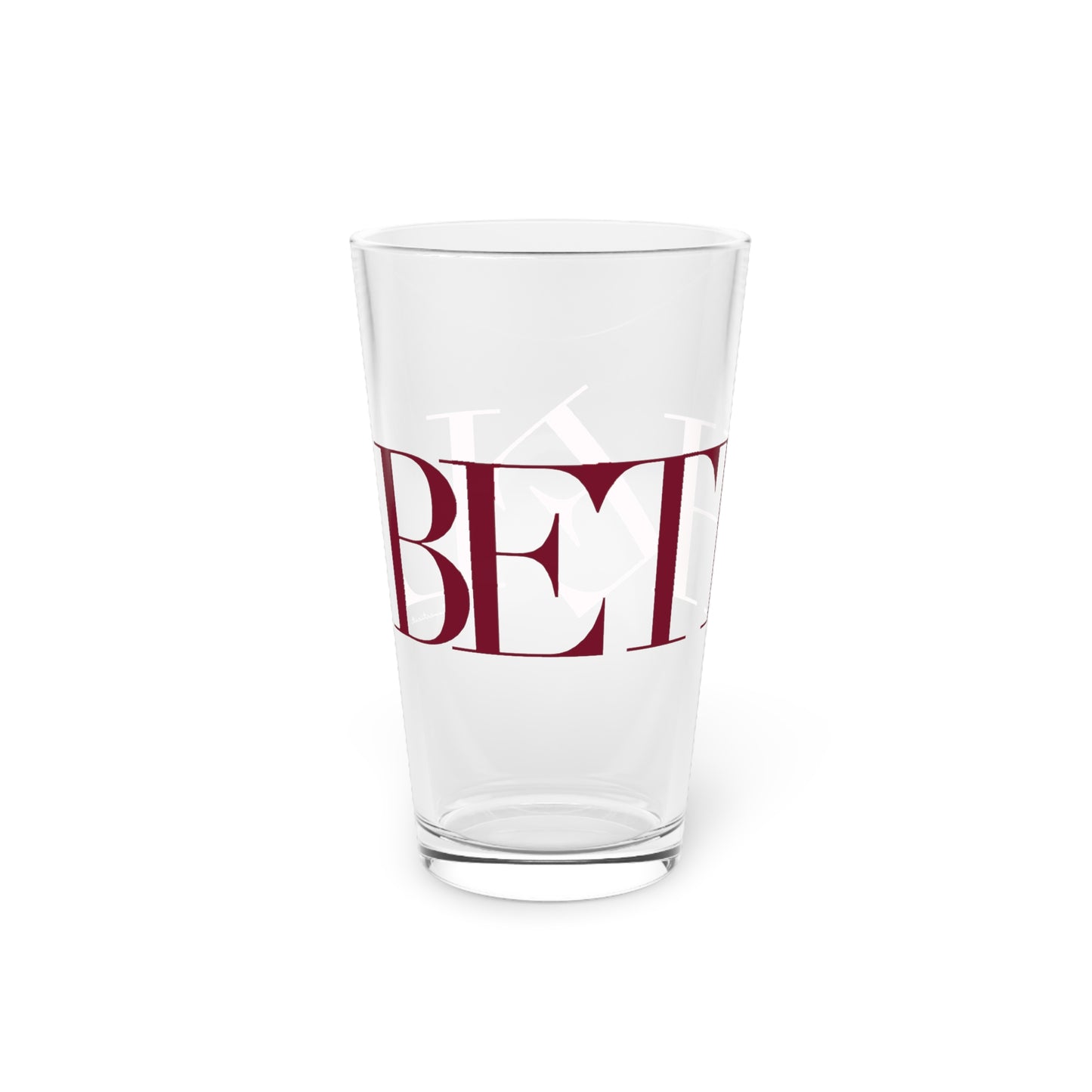 41 Tilt Bethel Pint Glass, 16oz
