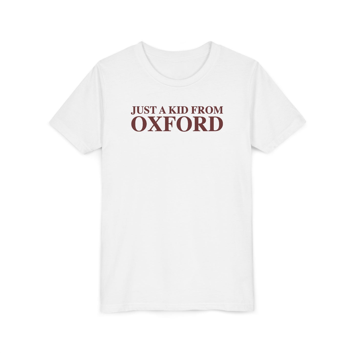 Just a kid from Oxford Youth Short Sleeve T-Shirt