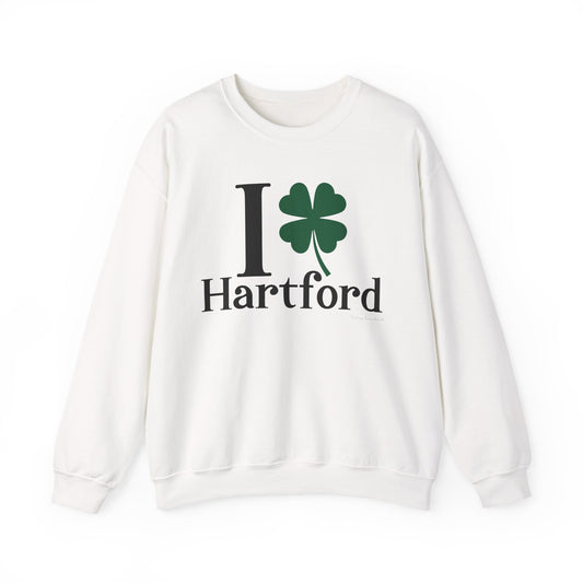 I Clover Hartford Unisex Heavy Blend™ Crewneck Sweatshirt