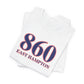 860 East Hampton Red White & Blue Unisex Jersey Short Sleeve T-Shirt
