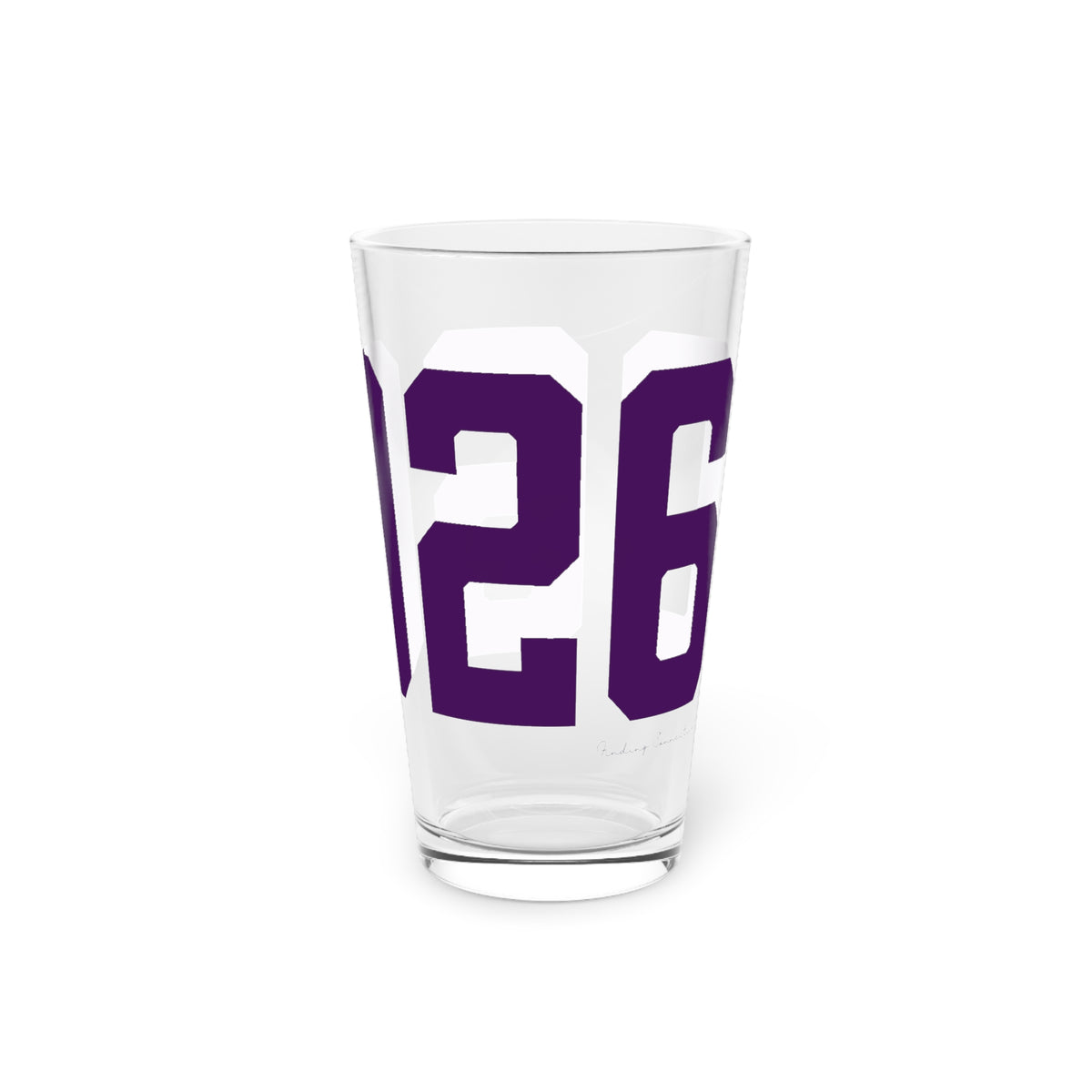 06026 East Granby Connecticut Zip Code Pint Glass, 16oz