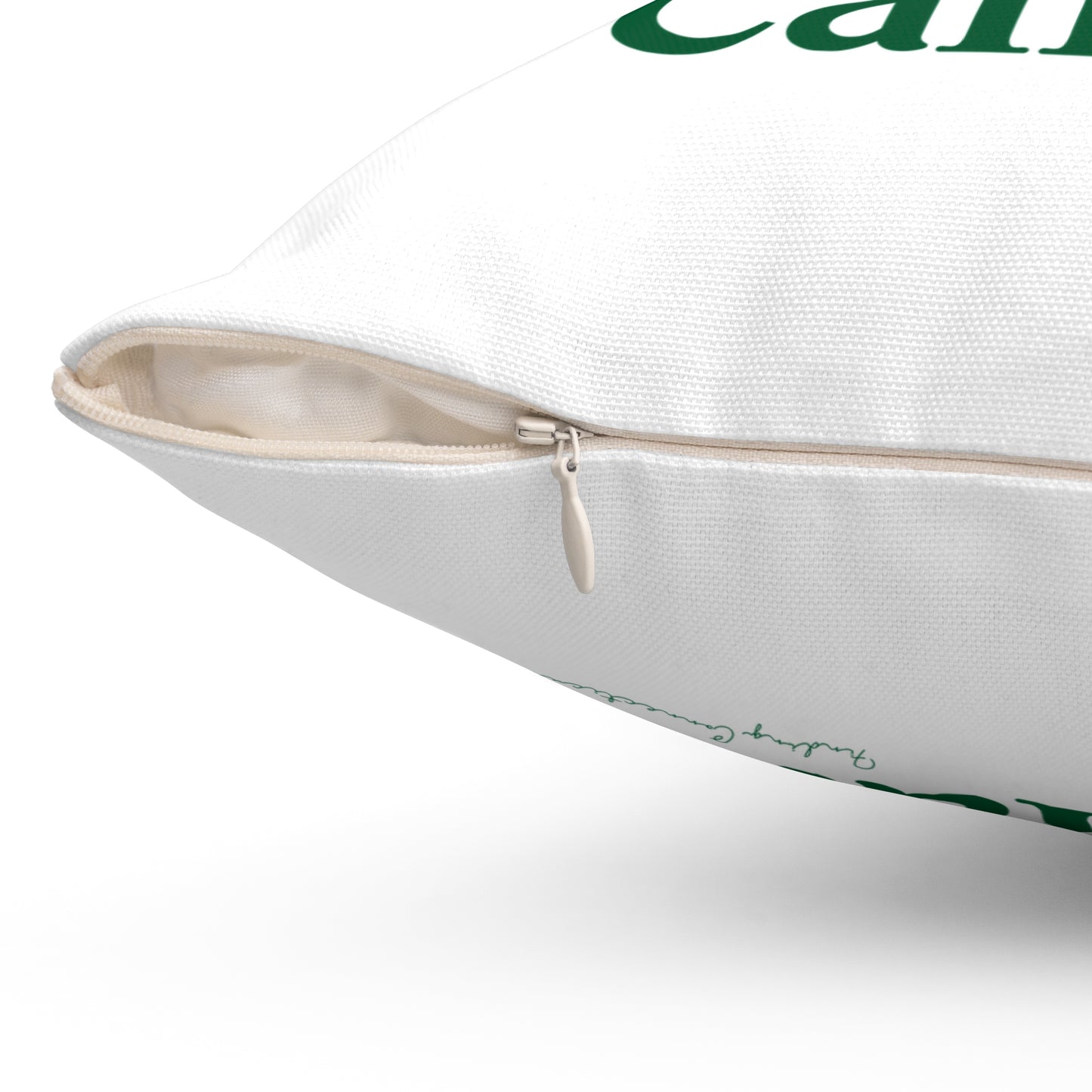 I Clover Canaan Spun Polyester Square Pillow