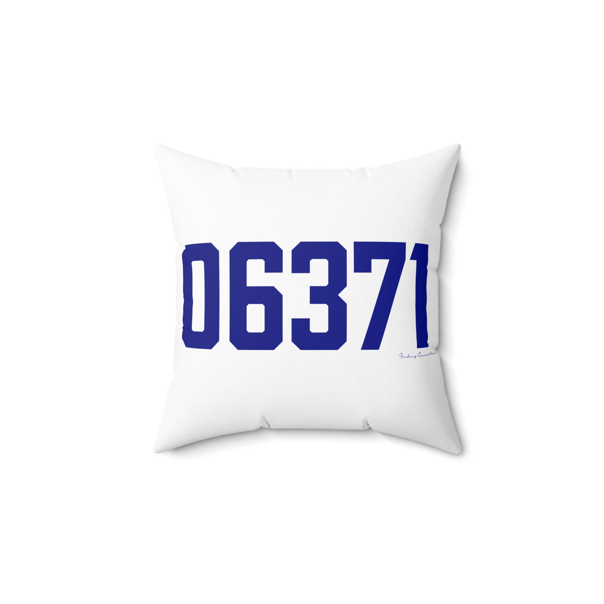 06371 Old Lyme Connecticut Zip Code Spun Polyester Square Pillow