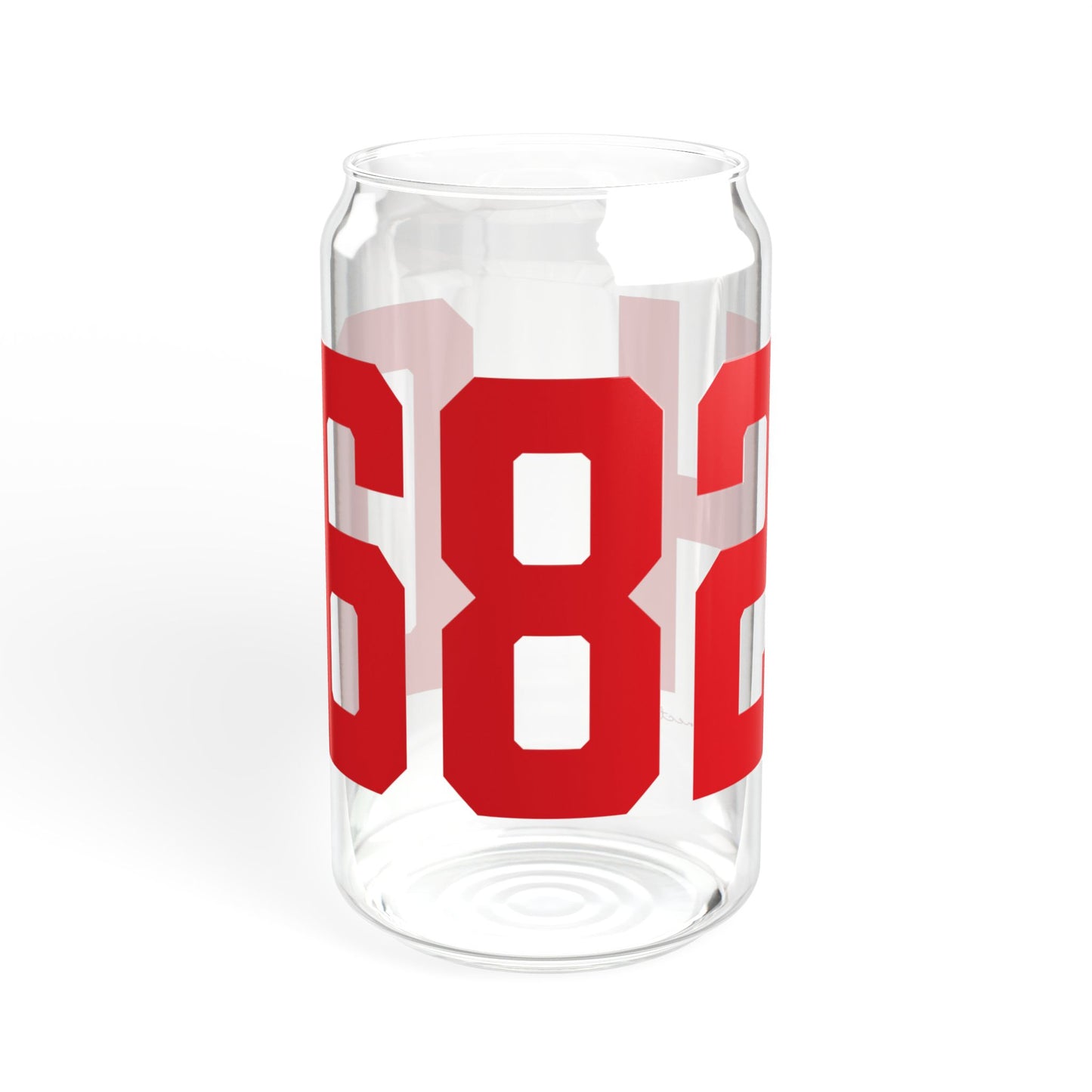 06824 Fairfield Connecticut Zip Code Sipper Glass, 16oz