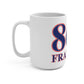 860 Franklin Red, White & Blue Mug 15oz