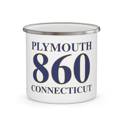 Plymouth 860 Connecticut Enamel Camping Mug