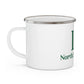 I Clover North Stonington Enamel Camping Mug