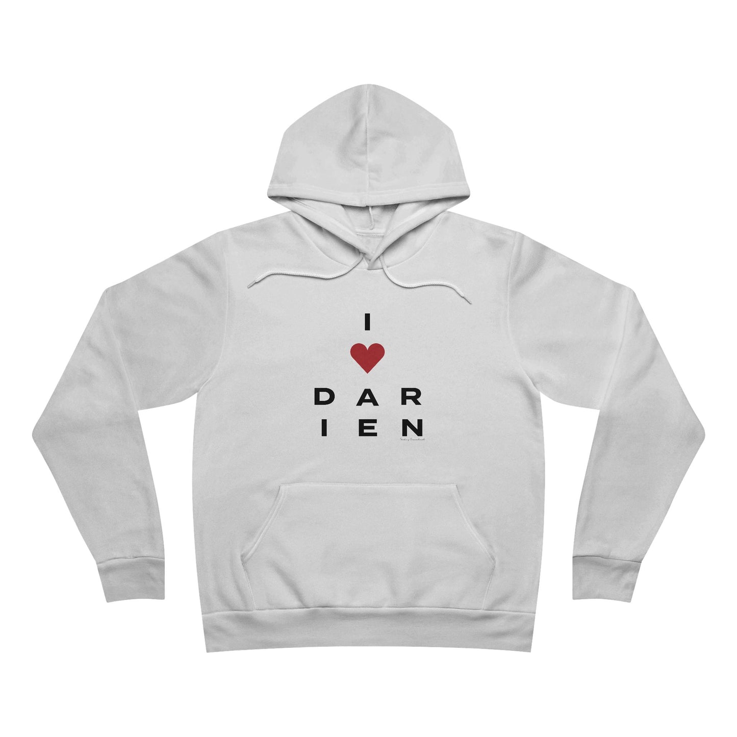 Darien Vision Unisex Sponge Fleece Pullover Hoodie