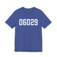 06029 Ellington CT Zip Code Unisex Jersey Short Sleeve T-Shirt