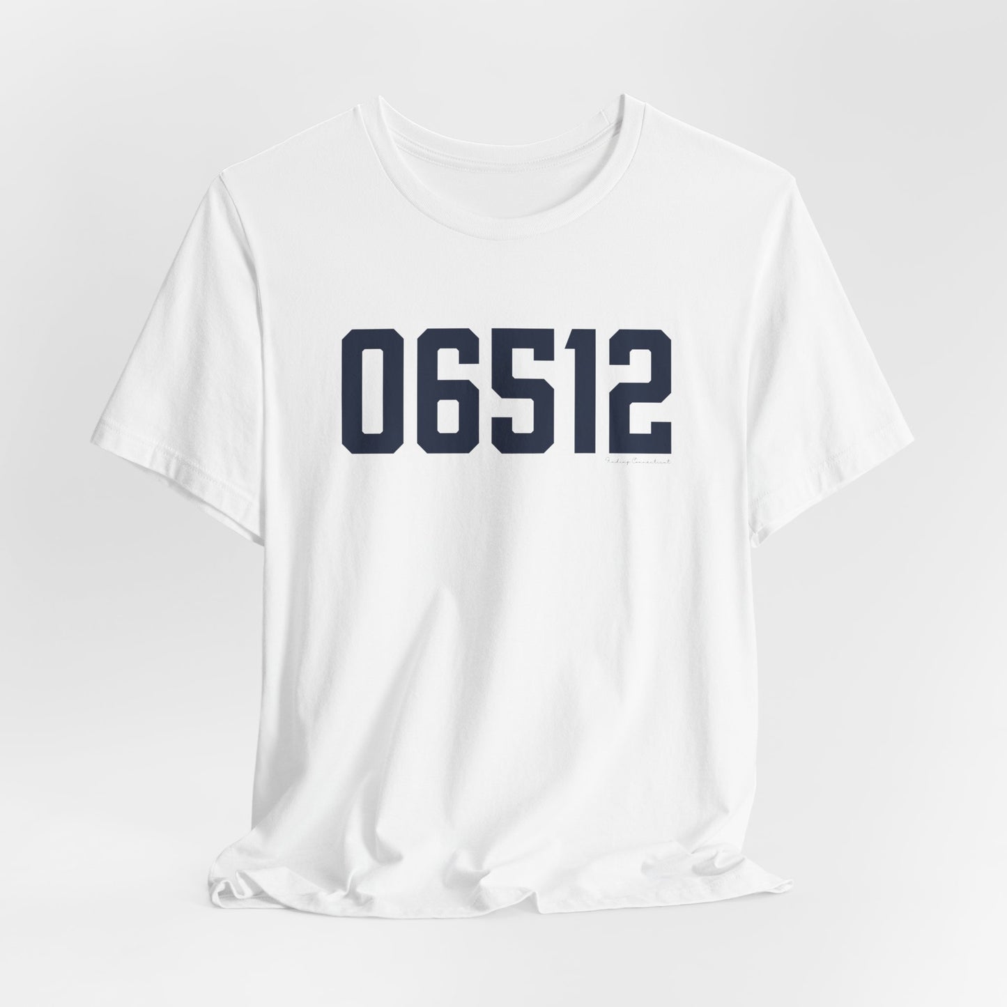 06512 - East Haven CT zip code Unisex Jersey Short Sleeve Tee