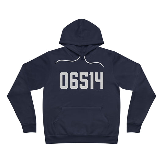 06514 Hamden CT Zip Code Unisex Sponge Fleece Pullover Hoodie