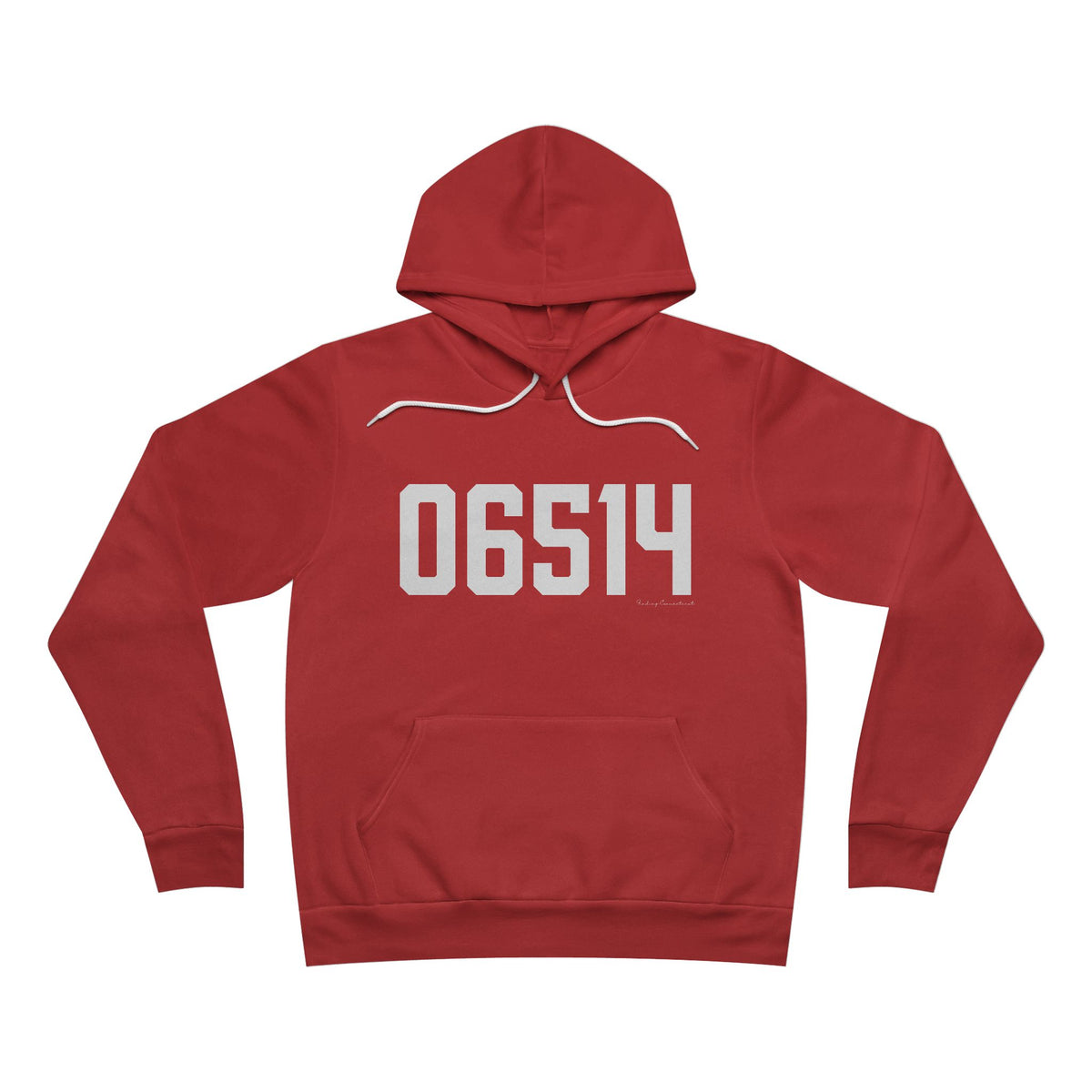 06514 Hamden CT Zip Code Unisex Sponge Fleece Pullover Hoodie