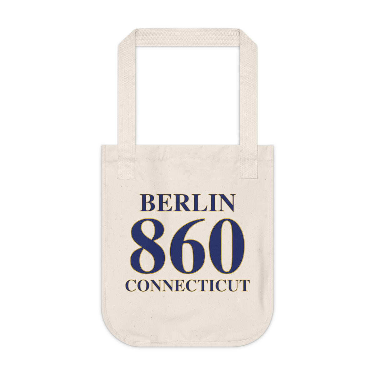 Berlin 860 Connecticut Organic Canvas Tote Bag