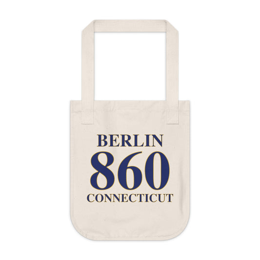 Berlin 860 Connecticut Organic Canvas Tote Bag