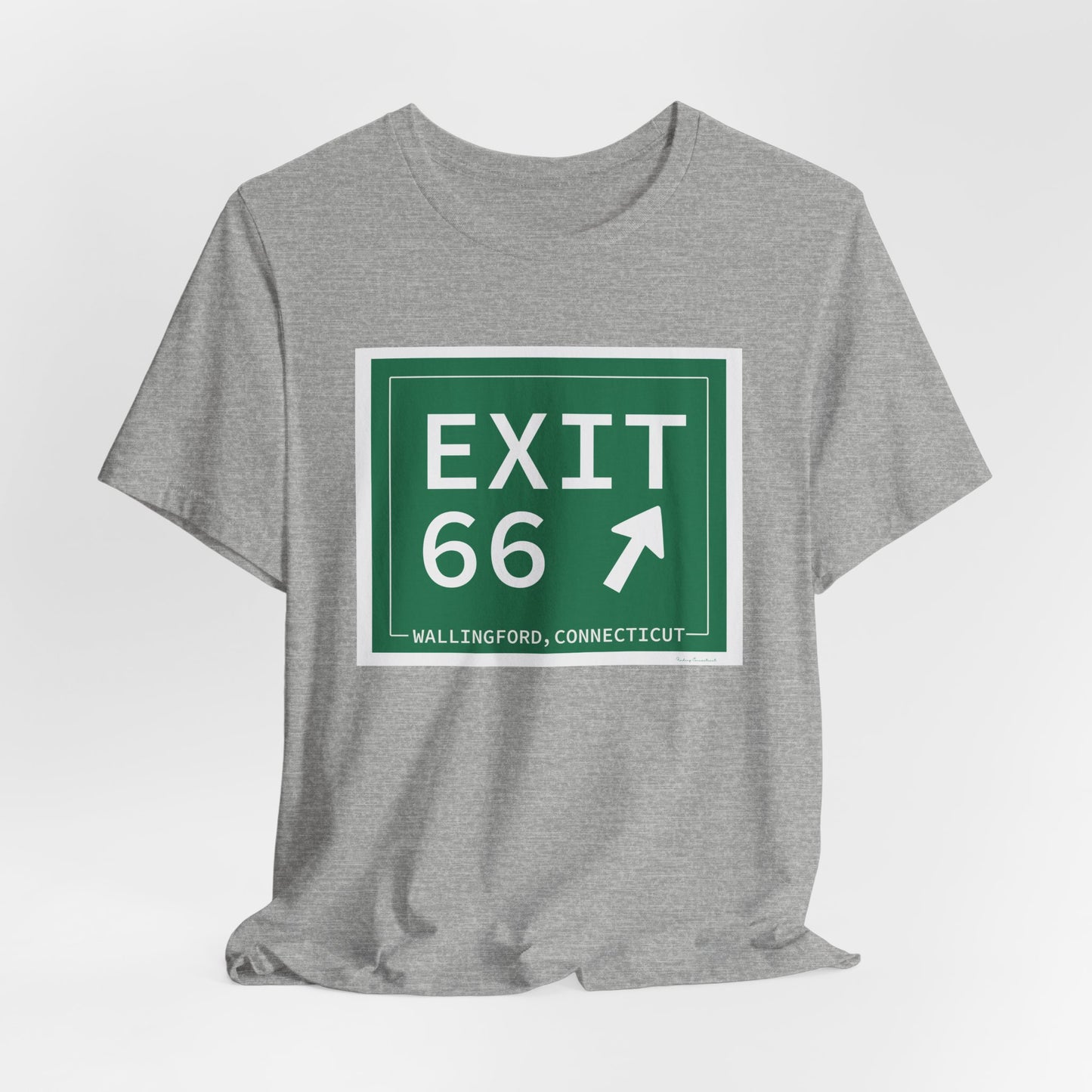 Vintage Exit 66 WCP Sign Unisex Jersey Short Sleeve T-Shirt