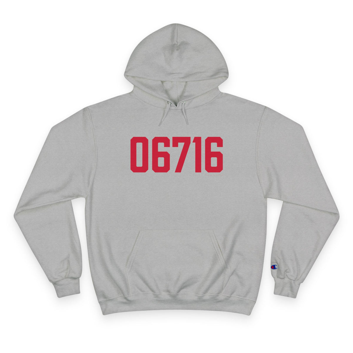 06716 Wolcott Connecticut Zip Code Champion Hoodie